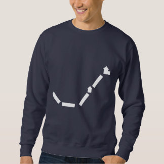 Sweatshirt de base de bleu marine