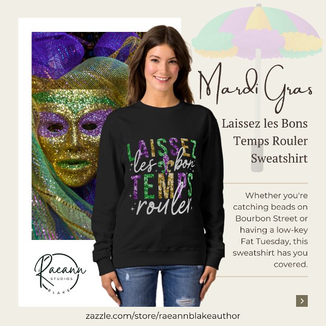 Sweatshirt de base Mardi Gras (Créateur téléchargé)