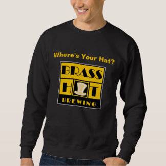 Sweatshirt de brassage de casquette en laiton