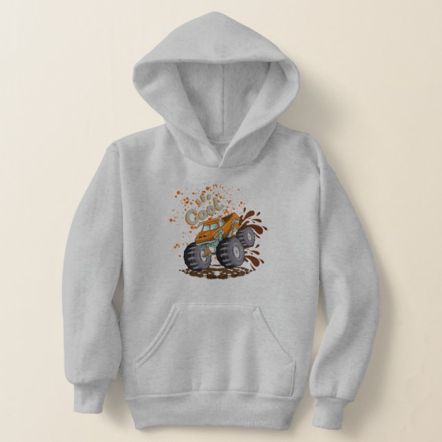 Sweatshirt de camion monstre/chemise/Sweatshirt à  (Poser)