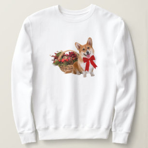 Sweatshirt "de corgi de Noël"
