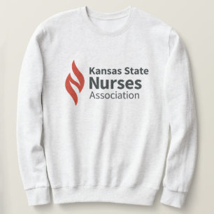 Sweatshirt de couleur claire du logo KSNA