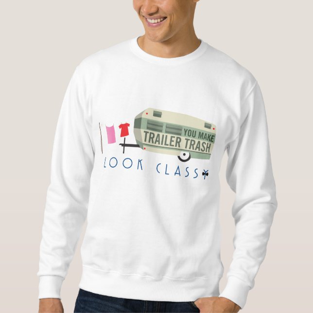Sweatshirt de déchets de remorque (Devant)
