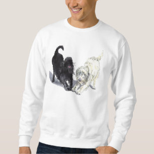 Sweatshirt de deux griffonnages