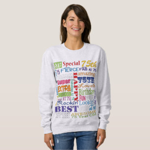 Sweatshirt De fête d'anniversaire cadeaux uniques et