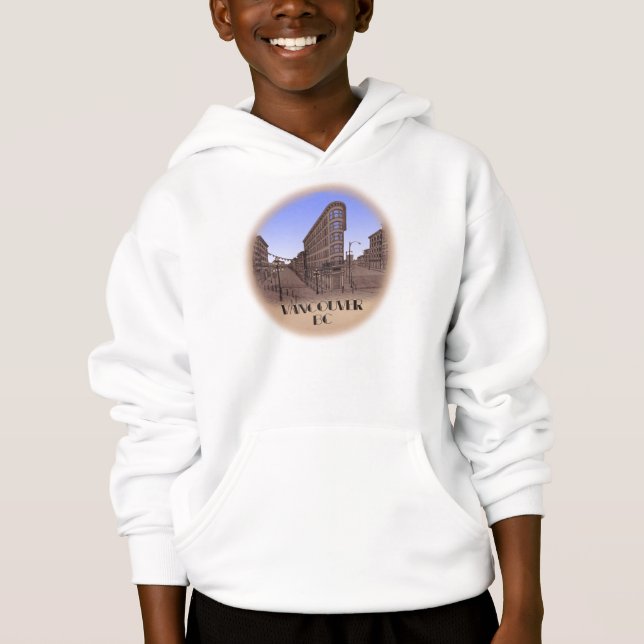 Sweatshirt de Gastown de sweat - shirt à capuche (Devant)