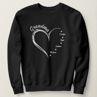 Sweatshirt de grand-mère personnalisé, grand-mère