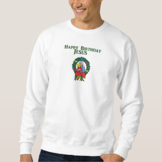 Sweatshirt de Jésus de joyeux anniversaire