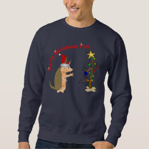 Sweatshirt de Joyeux Noël de tatou