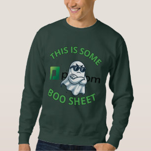 Sweatshirt de la feuille de démarrage PCOM Vert