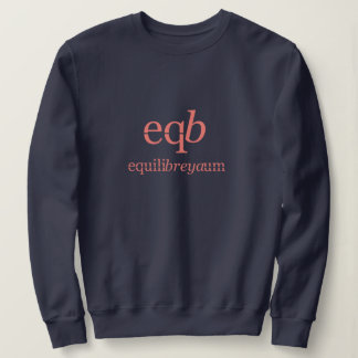 sweatshirt de la marine de l' éqb