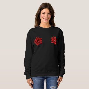 sweatshirt de l'arc-en-ciel rouge