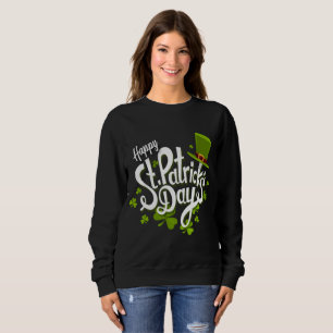 Sweatshirt de l'équipage des femmes du jour de St
