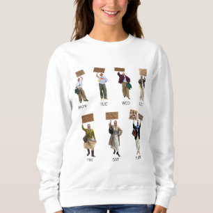 Sweatshirt de l'humeur quotidienne — Les 7 jours d