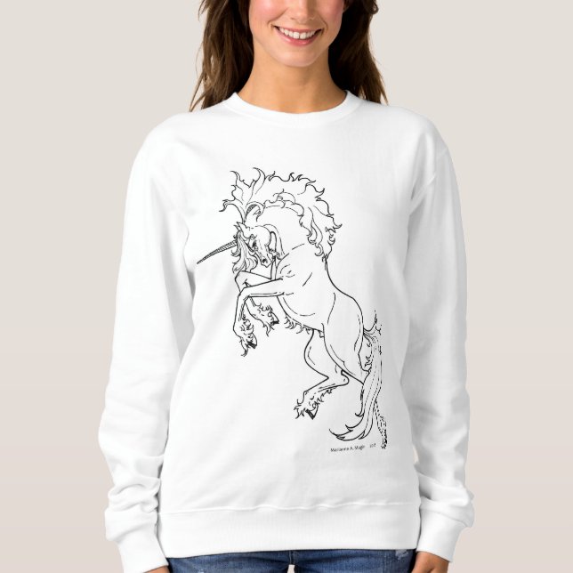 Sweatshirt de licorne (Devant)