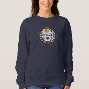 Sweatshirt de logo du bocce des dames