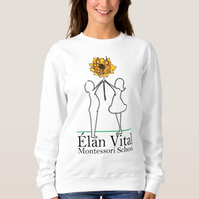 Sweatshirt de logo EVM (Devant)