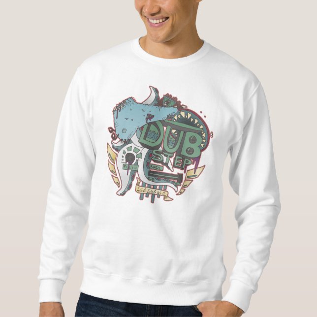Sweatshirt de monstres de Dubstep (Devant)