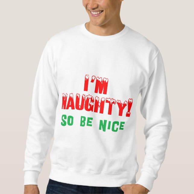 Sweatshirt de Noël (Devant)