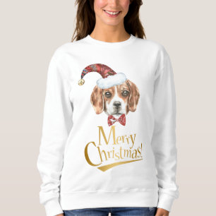 Sweatshirt de Noël de beagle