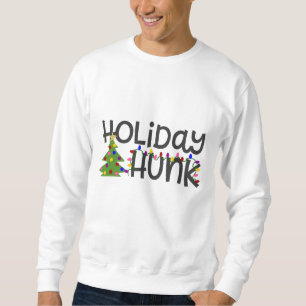 Sweatshirt de Noël de Holiday Hunk Man