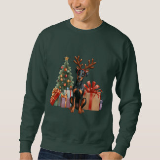 Sweatshirt de Noël masculin 'Le meilleur ami de l'