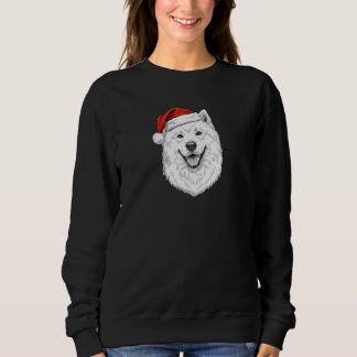 Sweatshirt de Noël Samoyed – Cadeau de chien perso