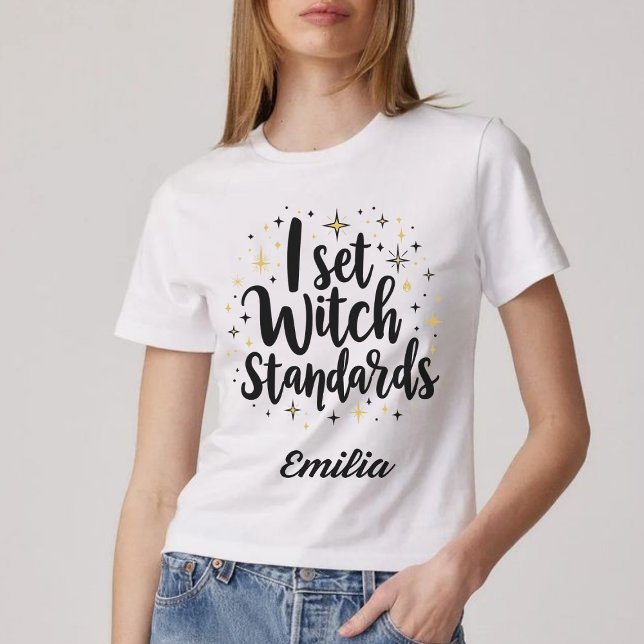 Sweatshirt de nom de la sorcière de base moderne (Créateur téléchargé)