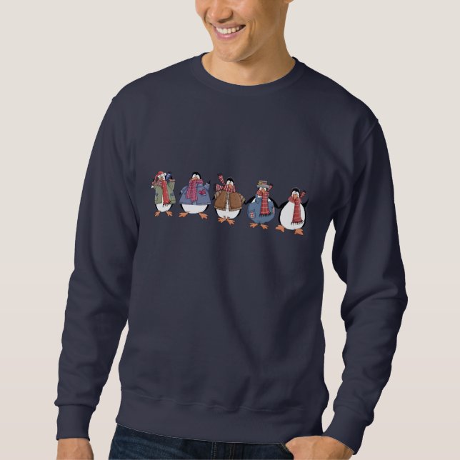 Sweatshirt de pingouins (Devant)