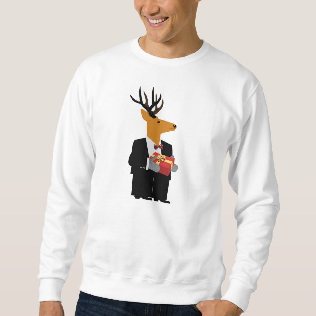 Sweatshirt de renne (Devant)