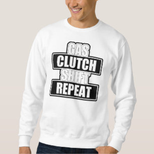 Sweatshirt de répétition de décalage de Clutch