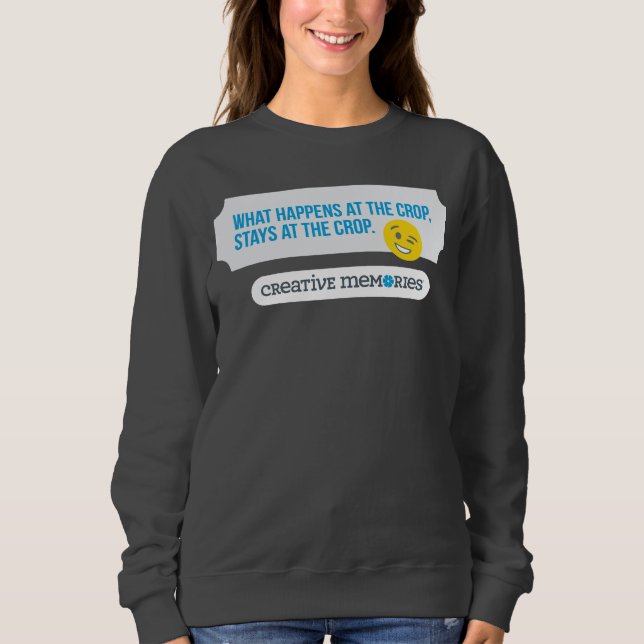 Sweatshirt de scrapbooking (Devant)