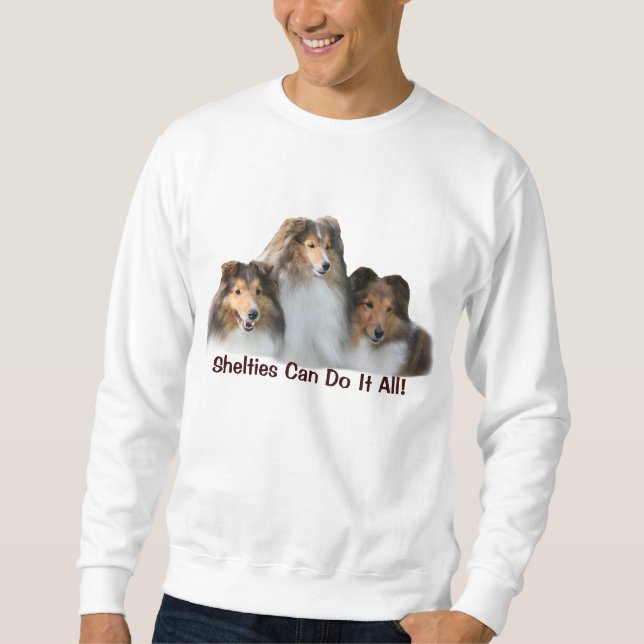 Sweatshirt de Sheltie (Devant)