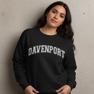 Sweatshirt de style universitaire Davenport Amériq