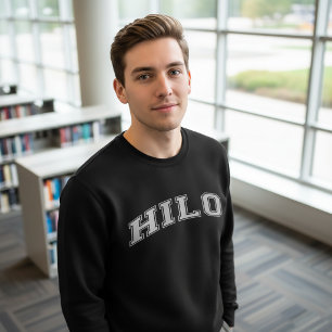 Sweatshirt de style universitaire HILO Amérique Co