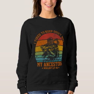 Sweatshirt De vrais vikings viennent à Valhalla et n'ont pas