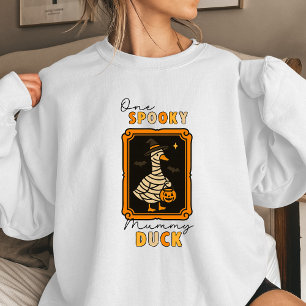 Sweatshirt Débardeur d'Halloween pour femmes Spooky Mummy Duc