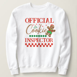 Sweatshirt Débardeur officiel d'inspecteur de biscuits - Drôl