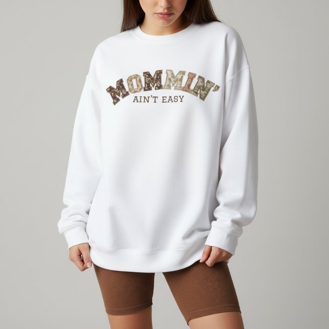 Sweatshirt Débardeur patchwork Mommin' (Créateur téléchargé)