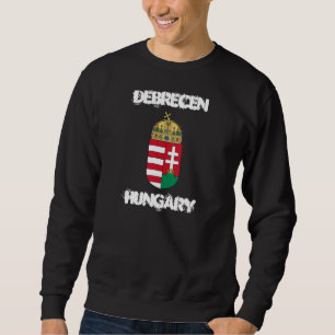 Sweatshirt Debrecen, Hongrie avec armoiries