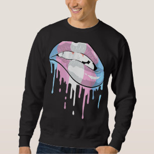 Sweatshirt Déchets Vintages Lgbt Lgbt couleur transgenre