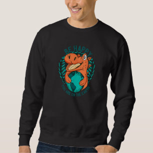 Sweatshirt Déclaration Ironique D'Un Dinosau Sur Le Changemen