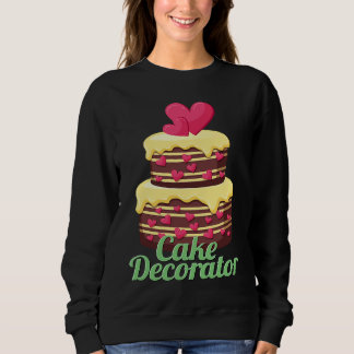 Sweatshirt Décorateur de gâteaux Boulanger Pâtissier Faisant 