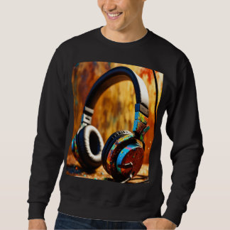 Sweatshirt d'écouteurs Dj party