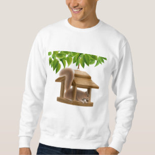 Sweatshirt d'écureuil de conducteur d'oiseau