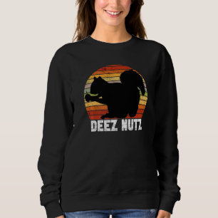 Sweatshirt Deez Nutz Noël Gopher Disant Dees Nutz laid
