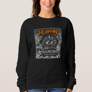 Sweatshirt Def Leppard - Diamant Star Halos