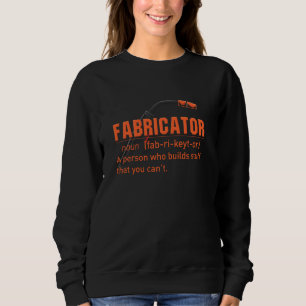 Sweatshirt Définition de soudeur Fabricant