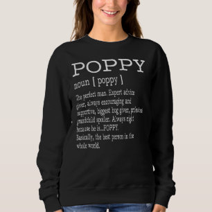Sweatshirt Définition Poppy Dictionnaire Poppy Pour Hommes Gr