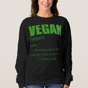 Sweatshirt Définition Vegan Se Demander Où Vous Trouvez